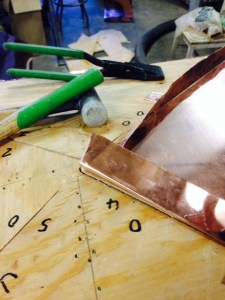 folding top over first pan